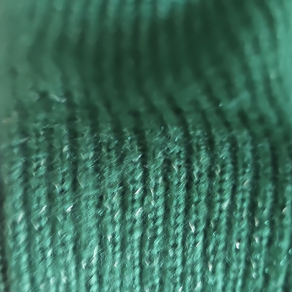 LC Lauren Conrad Forest Green Cable Knit Crew Sweater - Picture 8 of 9